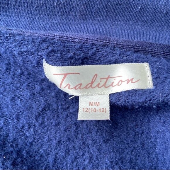 Tradition Floral Butterfly  Embroidered Full Zip Up Fleece Sweatshirt - Picture 12 of 16